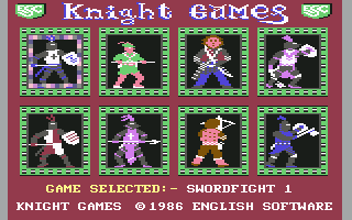 Knight Games screenshot 4 for Commodore 64